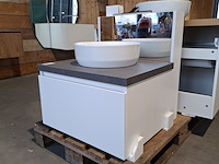 Badmeubel dekker, lanesto, matwit - afbeelding 3 van  10