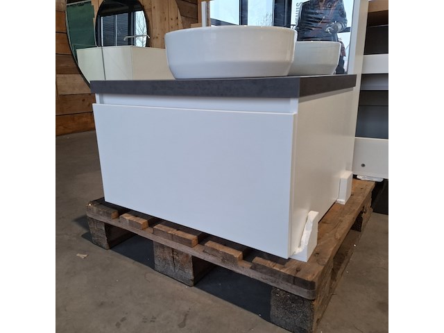 Badmeubel dekker, lanesto, matwit - afbeelding 7 van  10