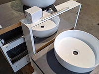 Badmeubel dekker, lanesto, matwit - afbeelding 10 van  10