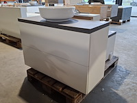 Badmeubel dekker, lanesto, matwit - afbeelding 1 van  11