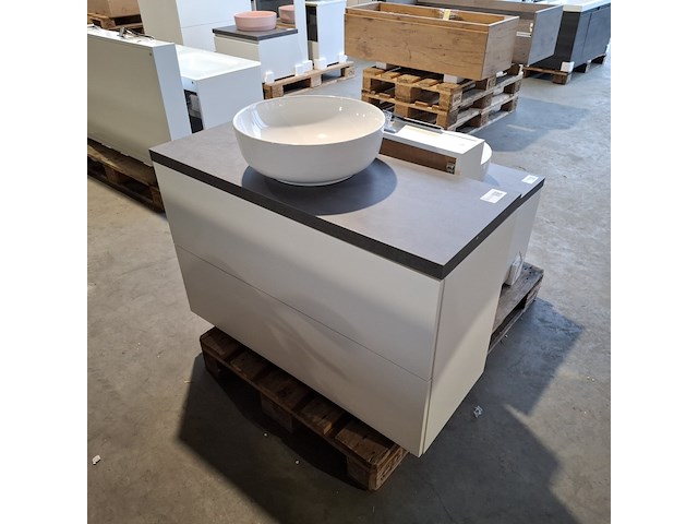 Badmeubel dekker, lanesto, matwit - afbeelding 4 van  11