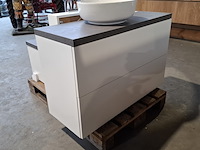 Badmeubel dekker, lanesto, matwit - afbeelding 5 van  11