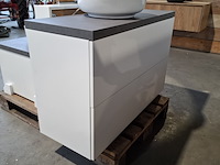 Badmeubel dekker, lanesto, matwit - afbeelding 10 van  11