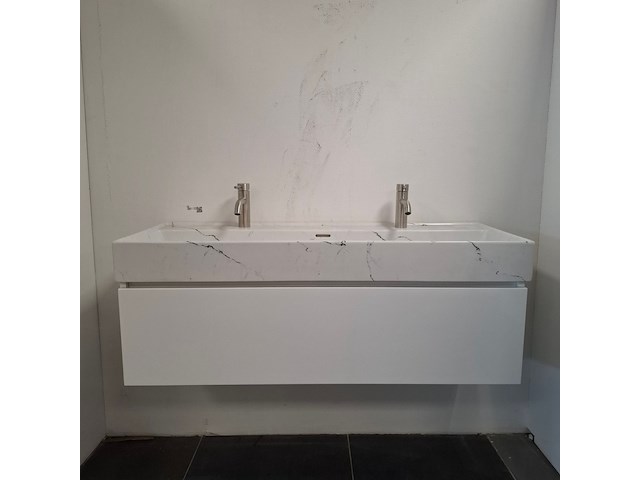 Badmeubel dekker zevenhuizen, lanesto, glans wit - afbeelding 1 van  10