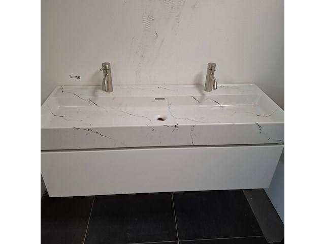 Badmeubel dekker zevenhuizen, lanesto, glans wit - afbeelding 7 van  10