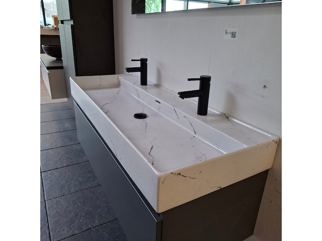 Badmeubel dekker zevenhuizen, mat grijs - afbeelding 2 van  16