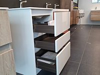 Badmeubel delpha, d-motion, glans wit - afbeelding 8 van  12
