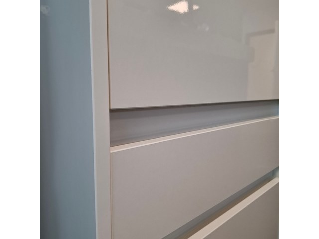 Badmeubel delpha, d-motion, glans wit - afbeelding 10 van  12