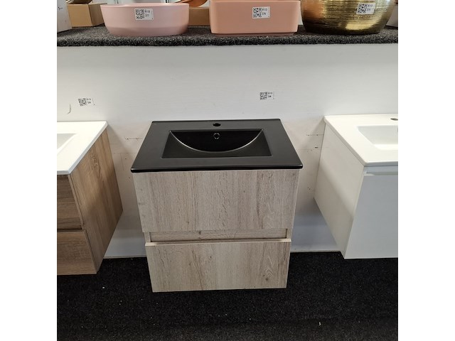 Badmeubel, delpha, light oak - afbeelding 4 van  11