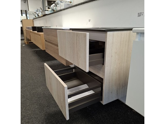 Badmeubel, delpha, light oak - afbeelding 7 van  11