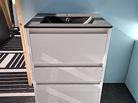 Badmeubel delpha, staand model, glans wit - afbeelding 5 van  10