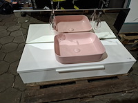 Badmeubel detremmerie, mat wit - afbeelding 6 van  12