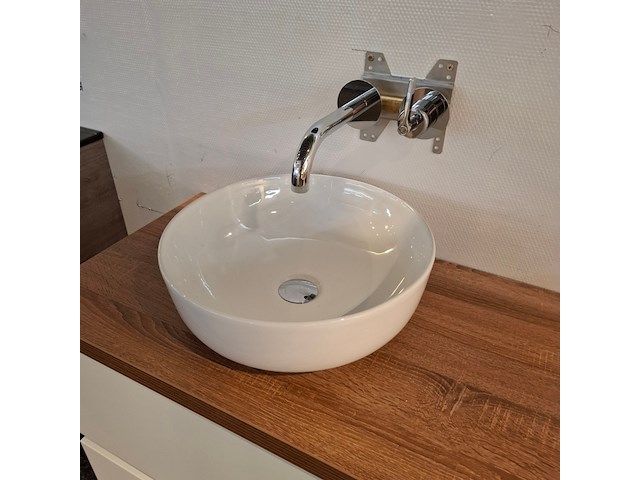 Badmeubel detremmerie, mat wit - afbeelding 6 van  19