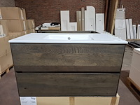 Badmeubel donker eiken - afbeelding 1 van  10