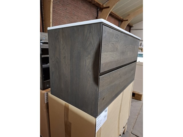 Badmeubel donker eiken - afbeelding 5 van  10