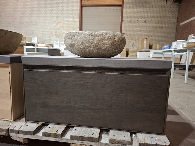 Badmeubel donker eiken - afbeelding 1 van  11