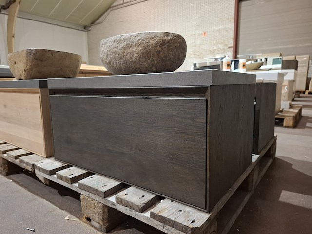 Badmeubel donker eiken - afbeelding 4 van  11