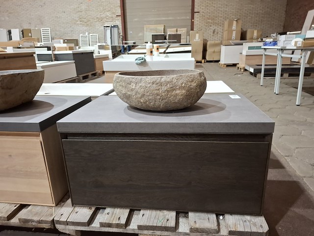 Badmeubel donker eiken - afbeelding 5 van  11