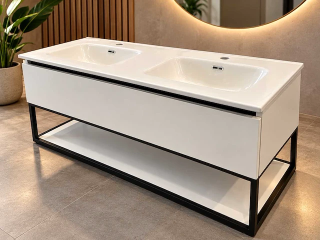 Badmeubel duo 120cm - afbeelding 1 van  13