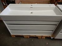 Badmeubel, duravit, wit, 1020x470x600