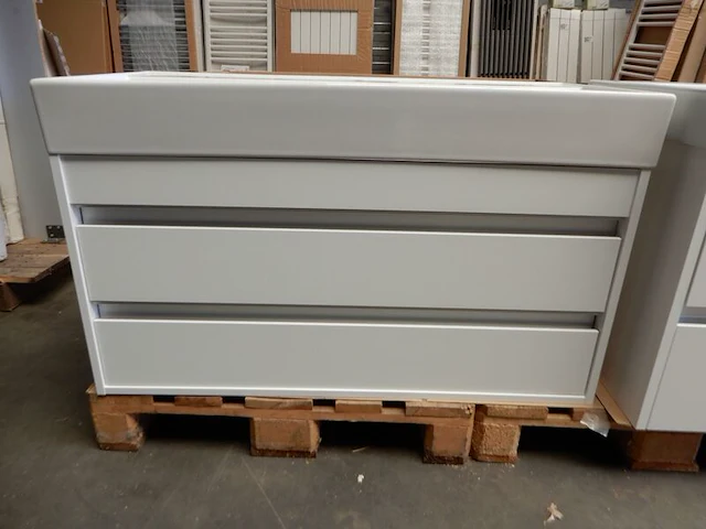 Badmeubel, duravit, wit, 1020x470x600 - afbeelding 3 van  7