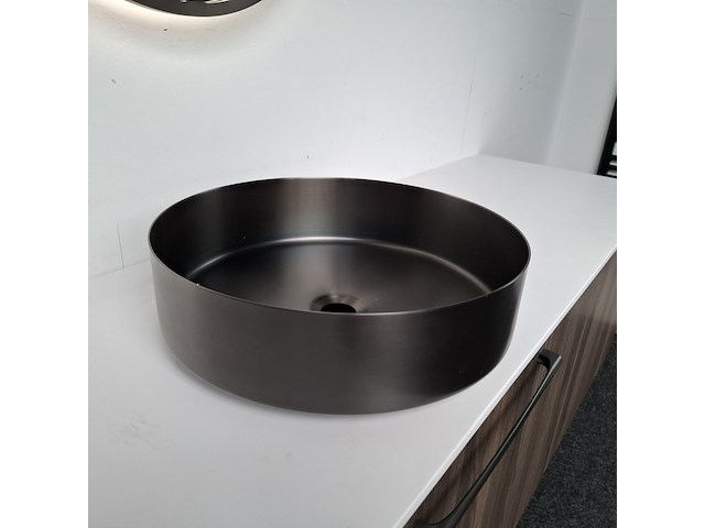 Badmeubel, edoné, coal oak - afbeelding 5 van  18