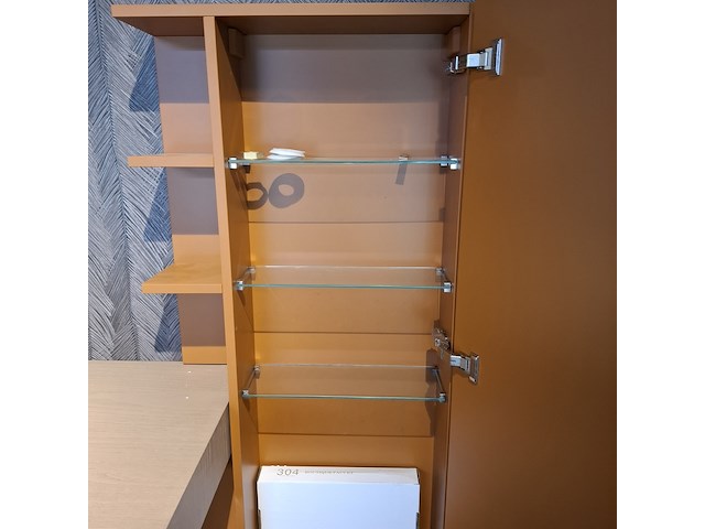 Badmeubel edoné, eiken/orange - afbeelding 11 van  23