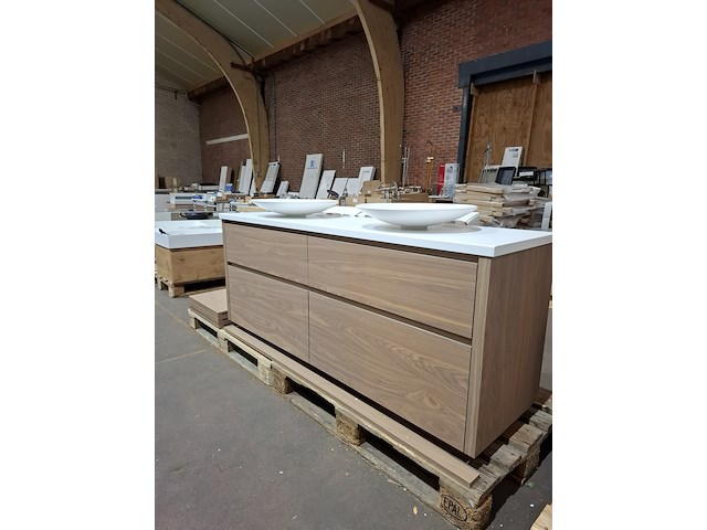 Badmeubel edoné, grey oak - afbeelding 1 van  17