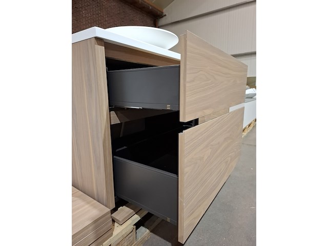 Badmeubel edoné, grey oak - afbeelding 12 van  17