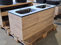 Badmeubel, eiken - afbeelding 1 van  8