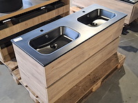 Badmeubel, eiken - afbeelding 2 van  8