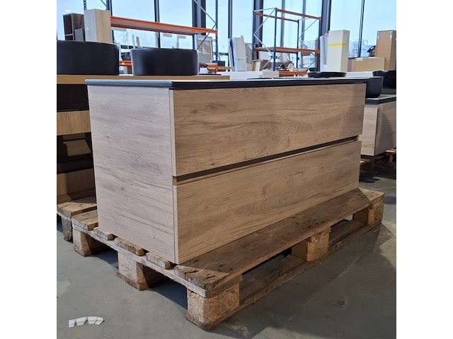 Badmeubel, eiken - afbeelding 3 van  8