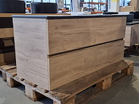 Badmeubel, eiken - afbeelding 3 van  8