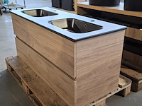 Badmeubel, eiken - afbeelding 4 van  8