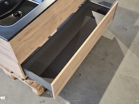 Badmeubel, eiken - afbeelding 6 van  8