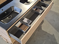 Badmeubel, eiken - afbeelding 7 van  8