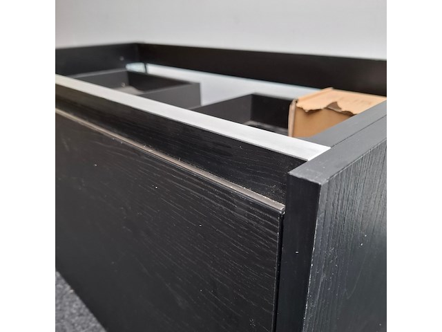 Badmeubel elise, maatwerk, black oak - afbeelding 3 van  7
