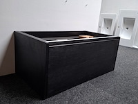 Badmeubel elise, maatwerk, black oak - afbeelding 4 van  7