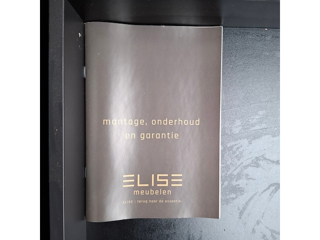 Badmeubel elise, maatwerk, black oak - afbeelding 6 van  7