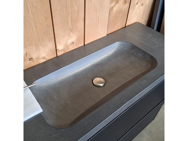 Badmeubel elise, winterswijk, mat zwart - afbeelding 7 van  11