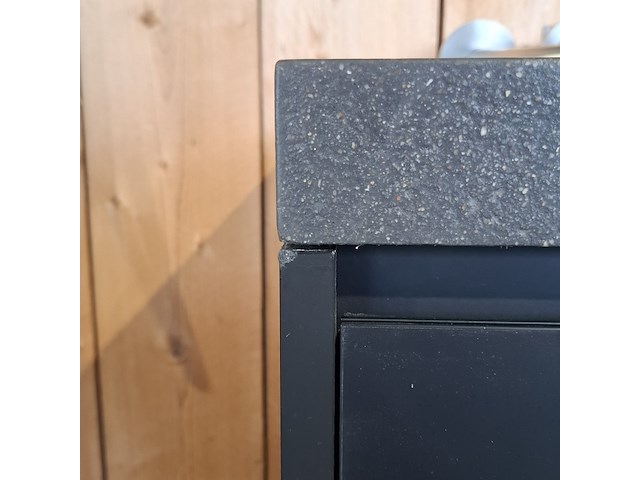 Badmeubel elise, winterswijk, mat zwart - afbeelding 2 van  11