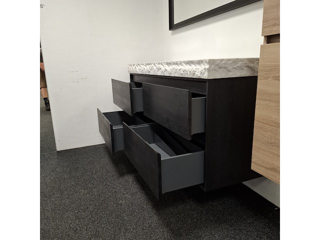 Badmeubel forzalaqua, reno 2.0, black oiled - afbeelding 7 van  13
