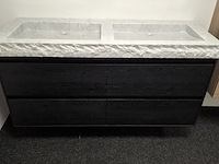 Badmeubel forzalaqua, reno 2.0, black oiled - afbeelding 11 van  13
