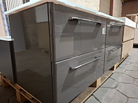 Badmeubel glans antraciet - afbeelding 2 van  14