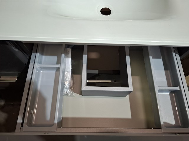 Badmeubel glans antraciet - afbeelding 12 van  14