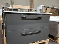 Badmeubel glans antraciet - afbeelding 4 van  11