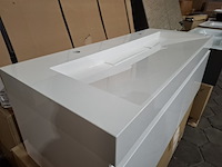 Badmeubel glans wit - afbeelding 2 van  12