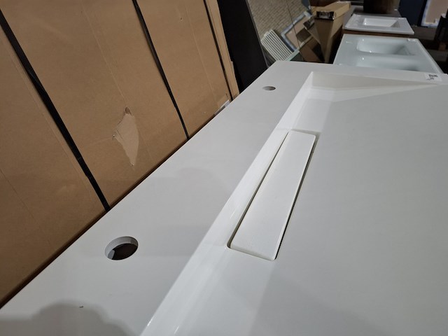 Badmeubel glans wit - afbeelding 4 van  12