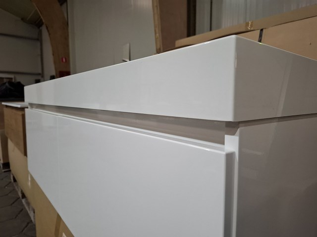 Badmeubel glans wit - afbeelding 11 van  12