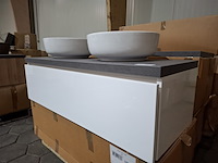 Badmeubel glans wit - afbeelding 8 van  13